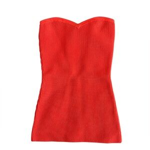BABATON "SCULPT KNIT SWEETHEART TUBE TOP"